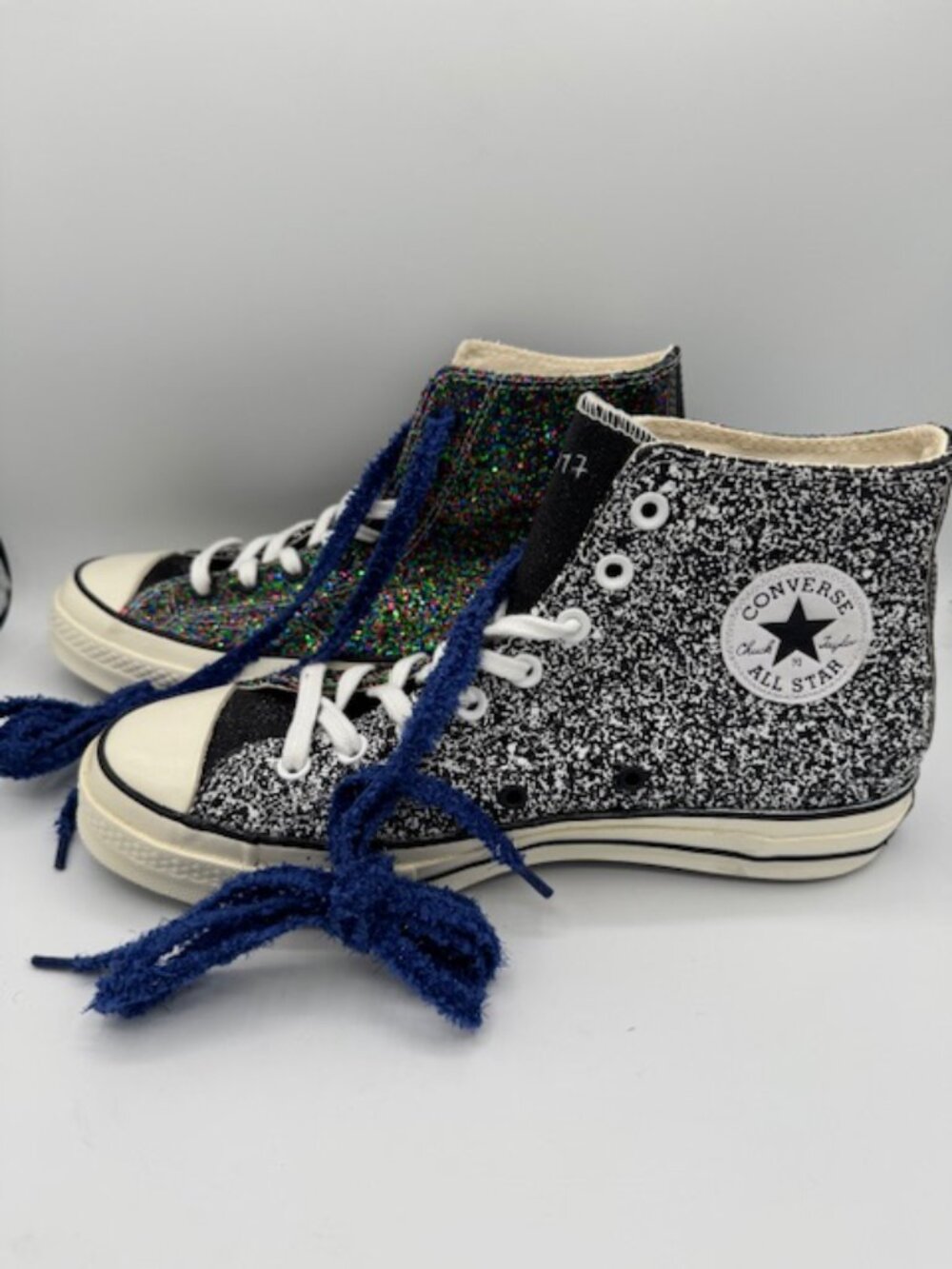 Converse Chuck Taylor JW Anderson Glitter Pack Black Multi Color Women's 11